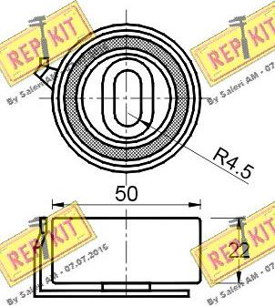 REPKIT RKT2447 - Natezač, zupčasti remen  www.molydon.hr