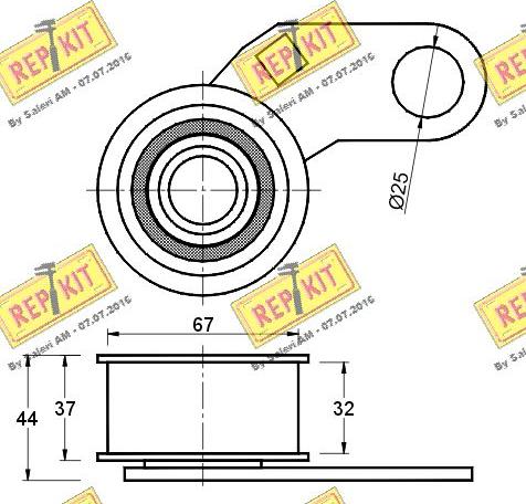 REPKIT RKT2099 - Natezač, zupčasti remen  www.molydon.hr