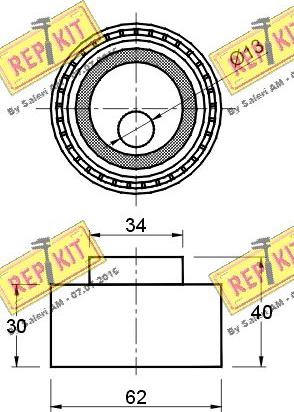 REPKIT RKT2744 - Natezač, zupčasti remen  www.molydon.hr