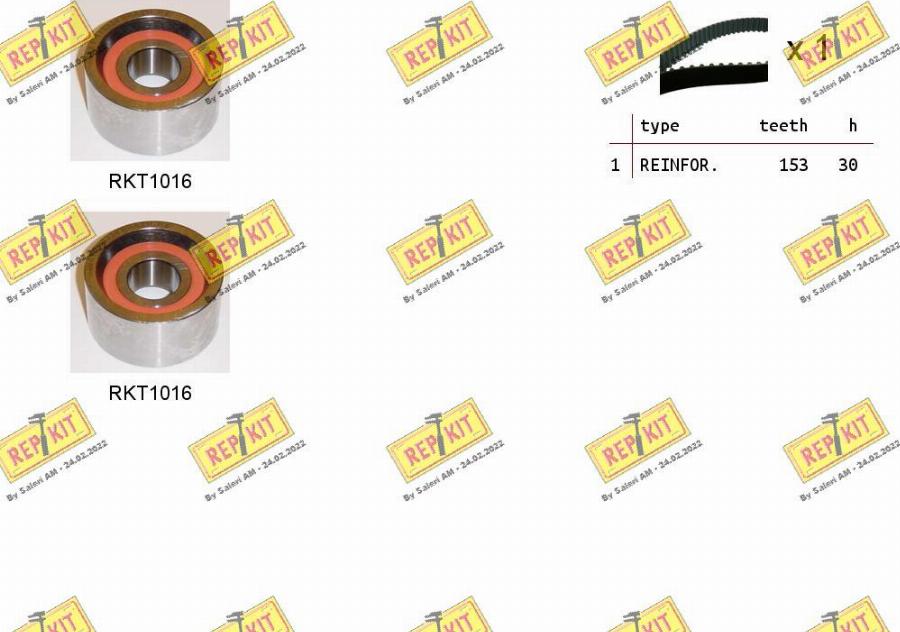 REPKIT RKTK0850 - Komplet zupčastog remena www.molydon.hr