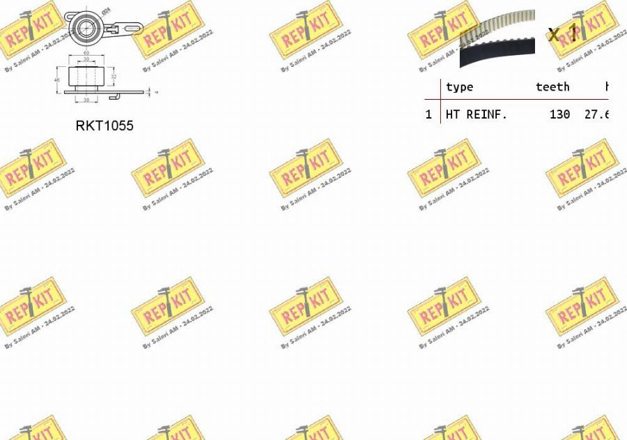 REPKIT RKTK1161 - Komplet zupčastog remena www.molydon.hr