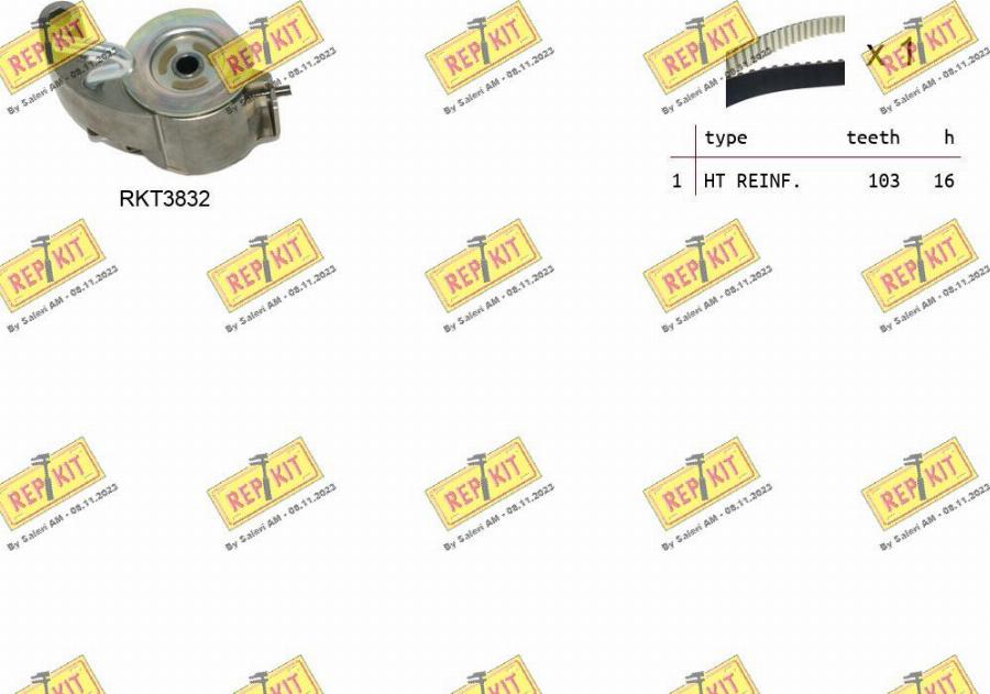 REPKIT RKTK1305 - Komplet zupčastog remena www.molydon.hr