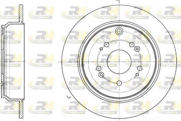 Kavo Parts BR-2283-C - Kočioni disk www.molydon.hr