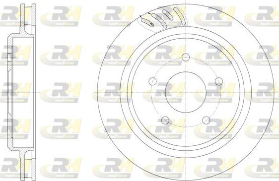 Roadhouse 62017.10 - Kočioni disk www.molydon.hr