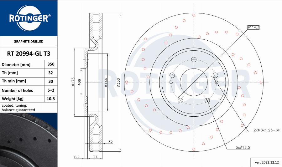 Rotinger RT 20994-GL T3 - Kočioni disk www.molydon.hr