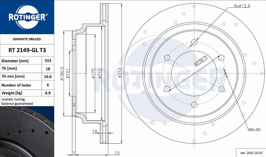 Rotinger RT 2149-GL T3 - Kočioni disk www.molydon.hr