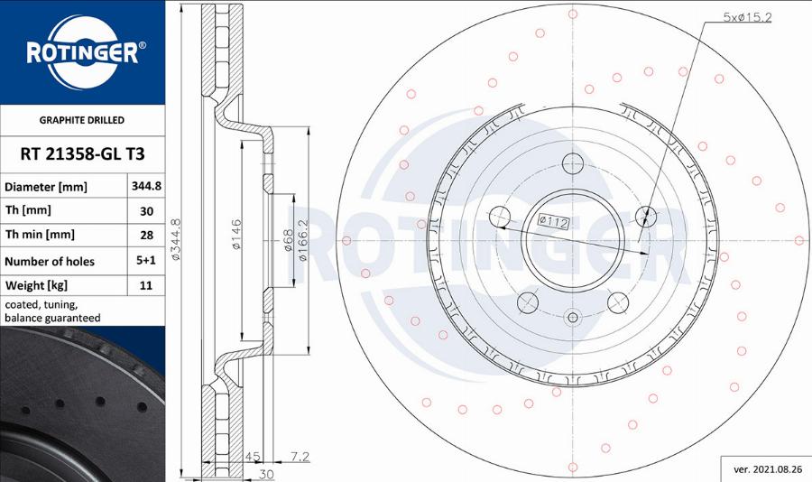 Rotinger RT 21358-GL T3 - Kočioni disk www.molydon.hr