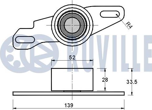 Ruville 540093 - Natezač, zupčasti remen  www.molydon.hr