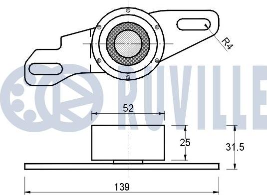 Ruville 540292 - Natezač, zupčasti remen  www.molydon.hr