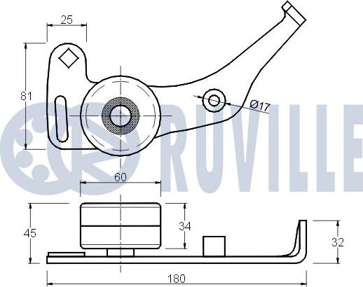 Ruville 540230 - Natezač, zupčasti remen  www.molydon.hr