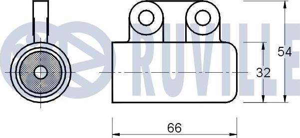 Ruville 541275 - Prigusivac vibracija, zupčasti remen  www.molydon.hr