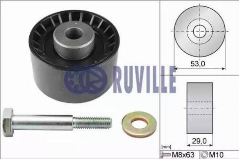 Ruville 55898 - Vodeći valjak , zupčasti remen  www.molydon.hr