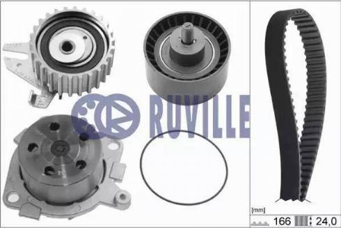 Ruville 55850711 - Vodena pumpa sa kompletom zupčastog remena www.molydon.hr