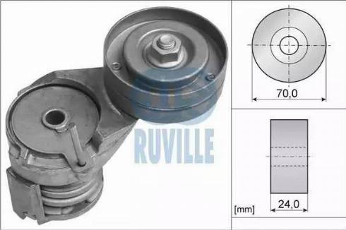 Ruville 55738 - Natezač remena, klinasti rebrasti remen  www.molydon.hr