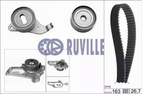 Ruville 56901701 - Vodena pumpa sa kompletom zupčastog remena www.molydon.hr