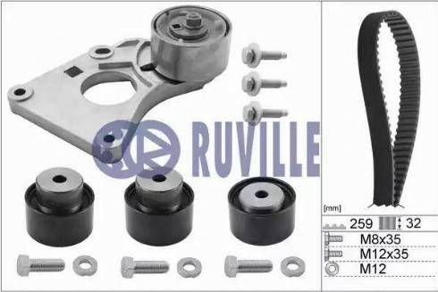 Ruville 5664370 - Komplet zupčastog remena www.molydon.hr