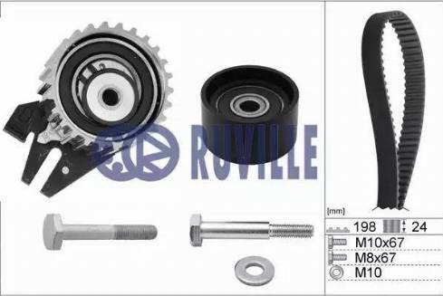 Ruville 5603679 - Komplet zupčastog remena www.molydon.hr