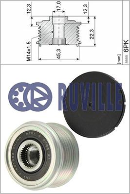 Ruville 56844 - Vodena pumpa www.molydon.hr