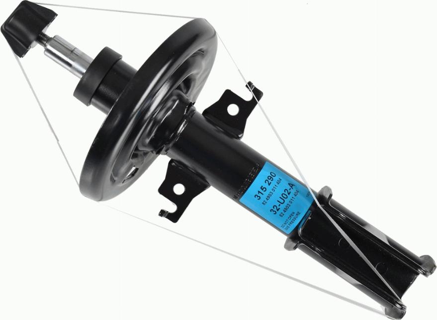 SACHS 315 290 - Amortizer www.molydon.hr