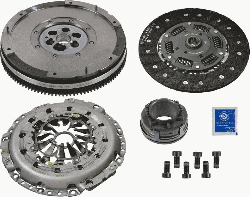 SACHS 2290 601 065 - Komplet kvačila www.molydon.hr