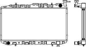 SAKURA Automotive 1341-0212 - Hladnjak, hladjenje motora www.molydon.hr