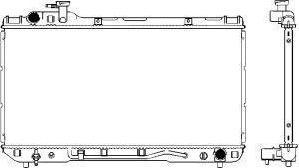 SAKURA Automotive 3461-1008 - Hladnjak, hladjenje motora www.molydon.hr