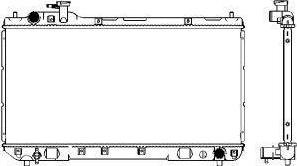 SAKURA Automotive 3461-1026 - Hladnjak, hladjenje motora www.molydon.hr