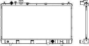 SAKURA Automotive 3301-1024 - Hladnjak, hladjenje motora www.molydon.hr