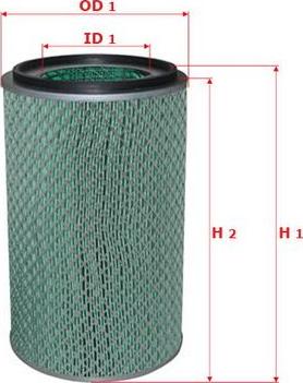 SAKURA Automotive A-60420 - Filter za zrak www.molydon.hr