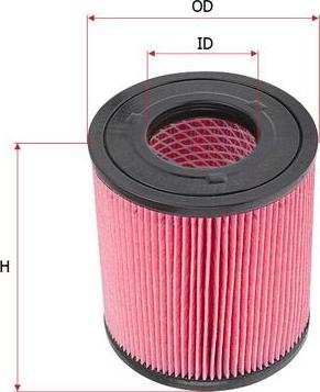 SAKURA Automotive A-6017 - Filter za zrak www.molydon.hr