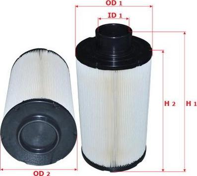 SAKURA Automotive A-61450 - Filter za zrak www.molydon.hr