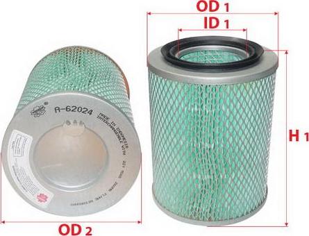 SAKURA Automotive A-62024 - Filter za zrak www.molydon.hr