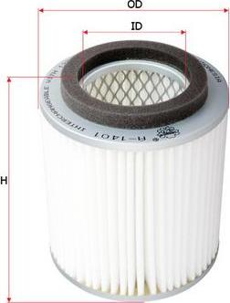 SAKURA Automotive A-1401 - Filter za zrak www.molydon.hr