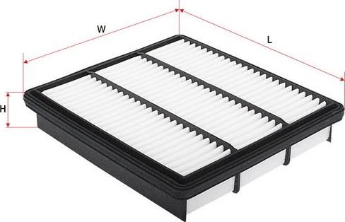 SAKURA Automotive A-1044 - Filter za zrak www.molydon.hr