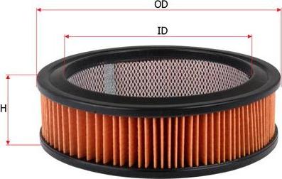 SAKURA Automotive A-1822 - Filter za zrak www.molydon.hr