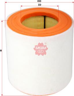 SAKURA Automotive A-31890 - Filter za zrak www.molydon.hr