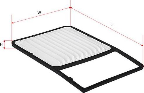 SAKURA Automotive A-3312 - Filter za zrak www.molydon.hr