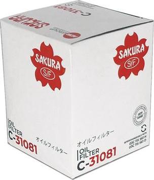 SAKURA Automotive C-31081 - Filter za ulje www.molydon.hr