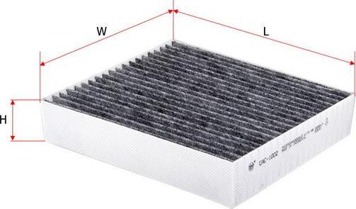 SAKURA Automotive CAC-1002 - Filter kabine www.molydon.hr