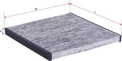 SAKURA Automotive CAC-1113 - Filter kabine www.molydon.hr