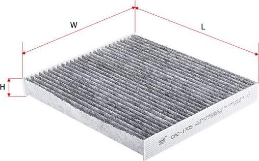 SAKURA Automotive CAC-1705 - Filter kabine www.molydon.hr