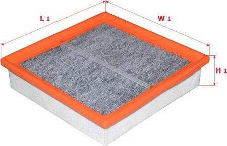 SAKURA Automotive CAC-2404 - Filter kabine www.molydon.hr