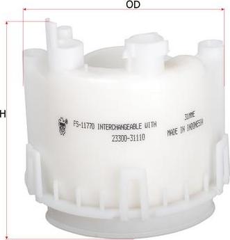 SAKURA Automotive FS-11770 - Filter za gorivo www.molydon.hr