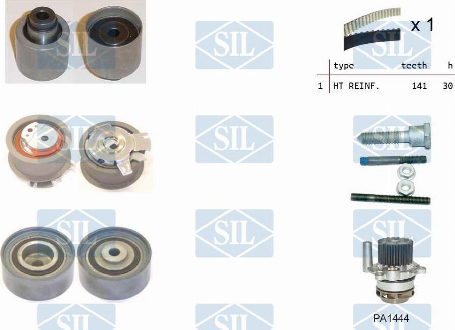 Saleri SIL K6PA1444 - Vodena pumpa sa kompletom zupčastog remena www.molydon.hr