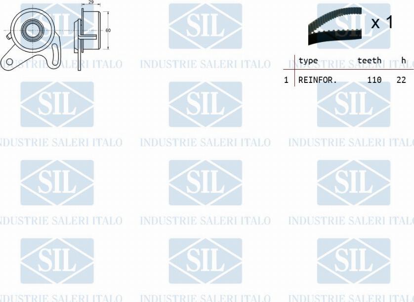 Saleri SIL TK1315 - Komplet zupčastog remena www.molydon.hr