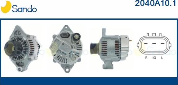 Sando 2040A10.1 - Alternator www.molydon.hr