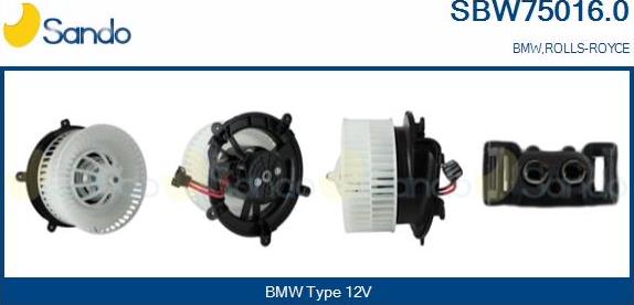 Sando SBW75016.0 - Ventilator kabine/unutrasnjeg prostora www.molydon.hr