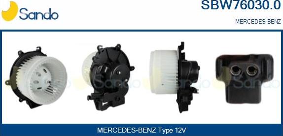 Sando SBW76030.0 - Ventilator kabine/unutrasnjeg prostora www.molydon.hr