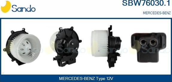 Sando SBW76030.1 - Ventilator kabine/unutrasnjeg prostora www.molydon.hr