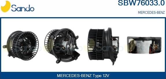 Sando SBW76033.0 - Ventilator kabine/unutrasnjeg prostora www.molydon.hr